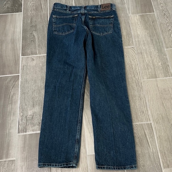 Lee Relaxed Fit 34 X 32 dark wash jeans - Picture 5 of 6